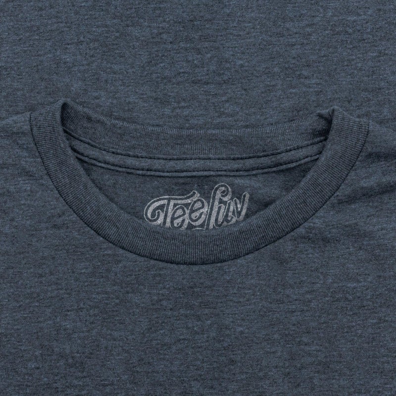 Tee Luv Chevrolet An American Classic Soft Touch Tee-x-large Indigo Black Heather - Image 3